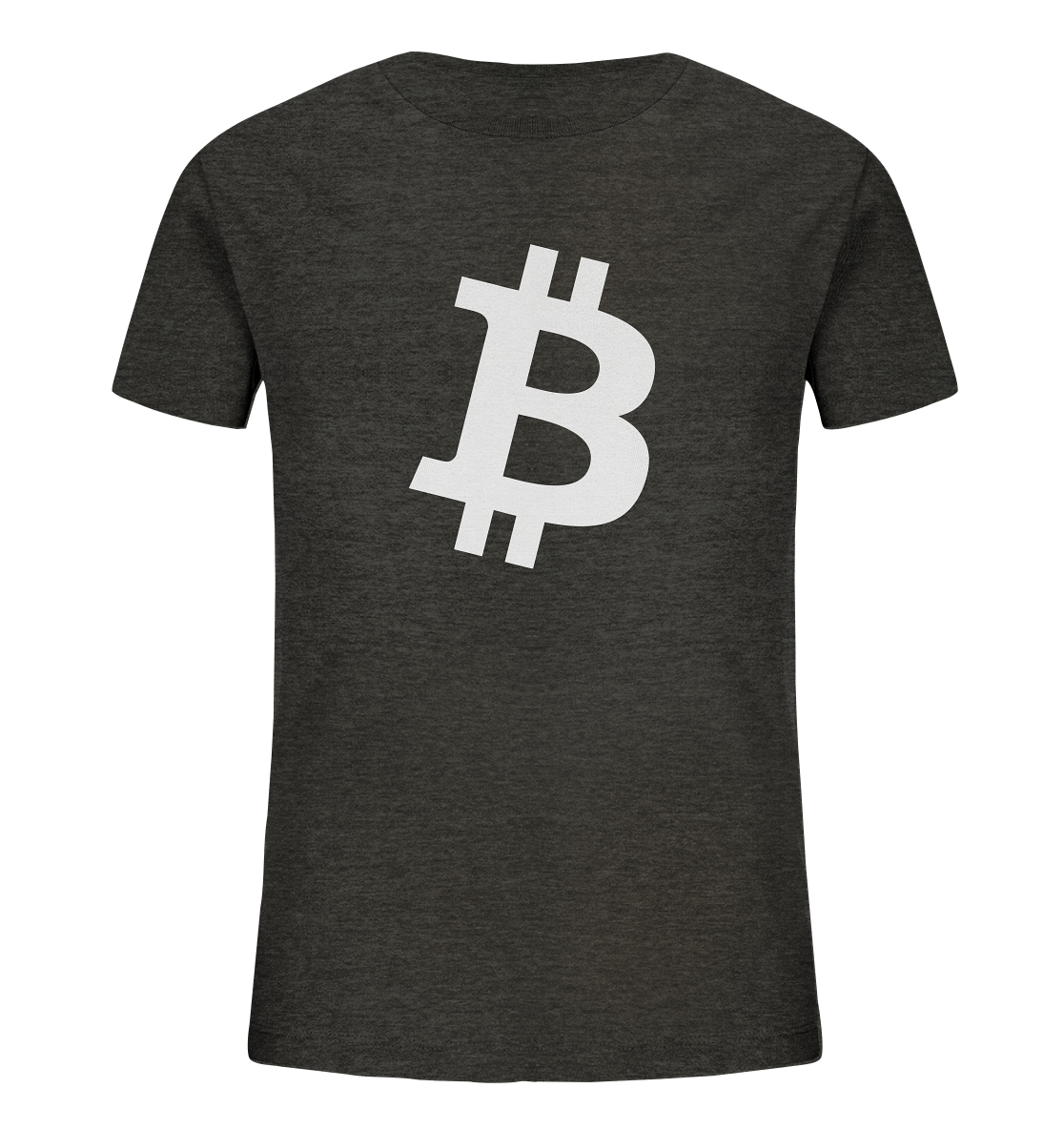 Bitcoin "simple B white" - Kids Organic Shirt