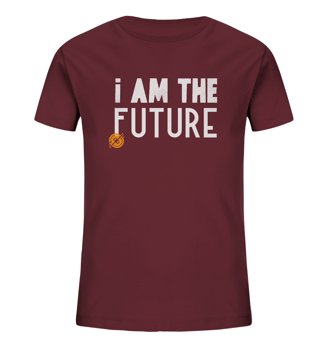Bitcoin Kids T-Shirt "I am the future" - Kids Organic Shirt