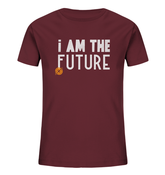 Bitcoin Kids T-Shirt "I am the future" - Kids Organic Shirt