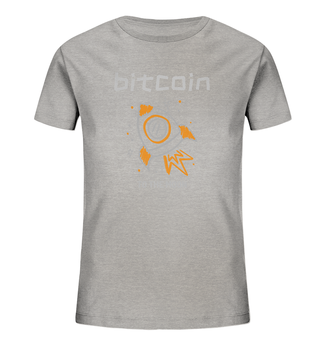 Bitcoin to the moon - Kids Organic Shirt