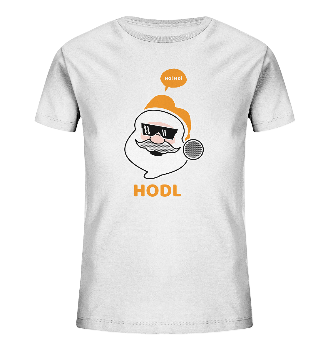 Bitcoin "Ho Ho Hodl" - Kids Organic Shirt