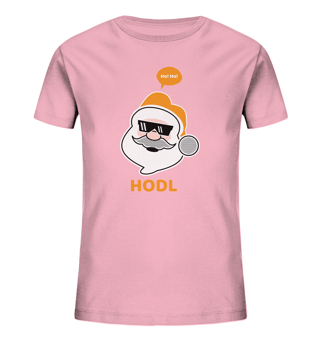 Bitcoin "Ho Ho Hodl" - Kids Organic Shirt