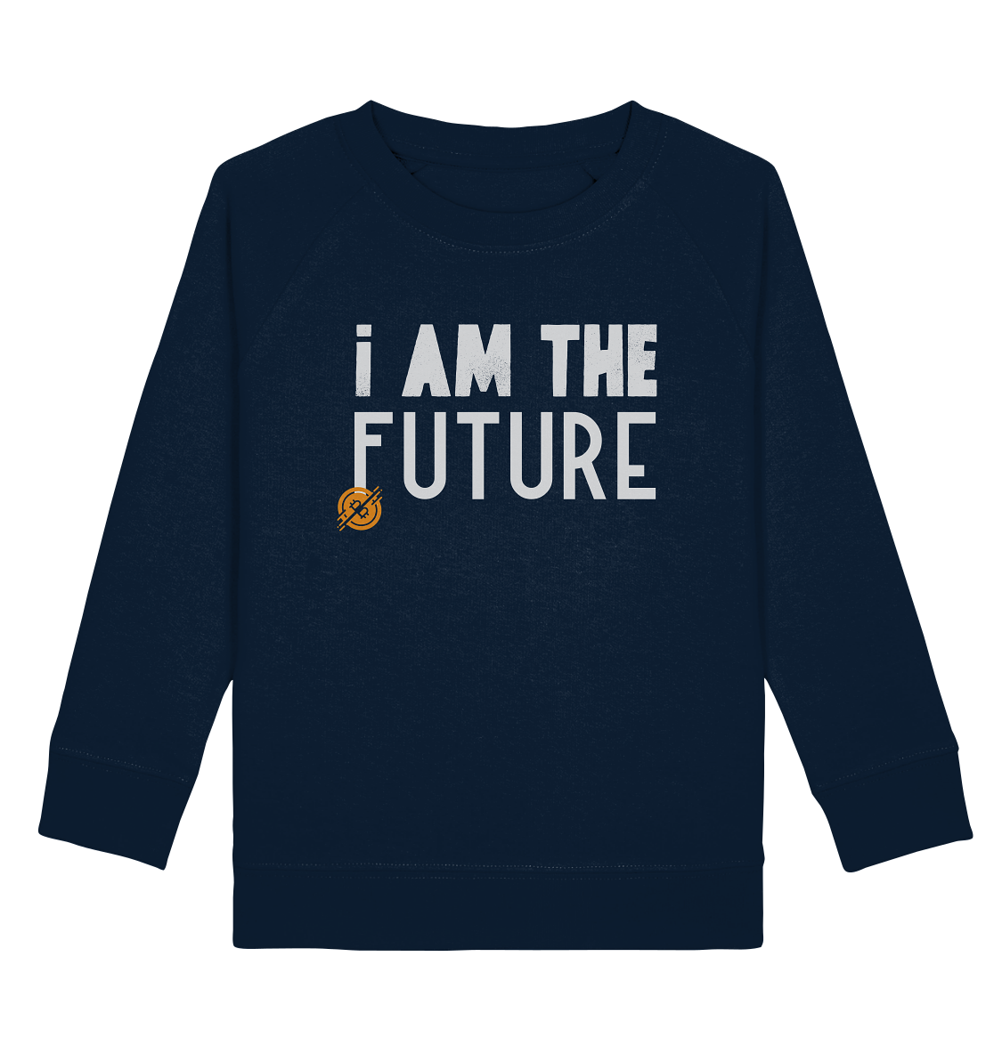 Bitcoin "I am the future" - Kids Organic Sweatshirt
