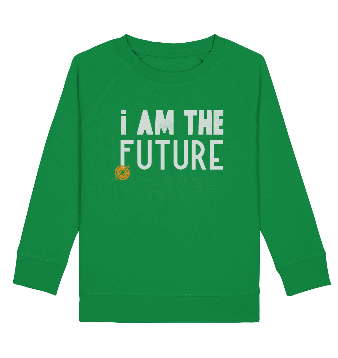 Bitcoin "I am the future" - Kids Organic Sweatshirt