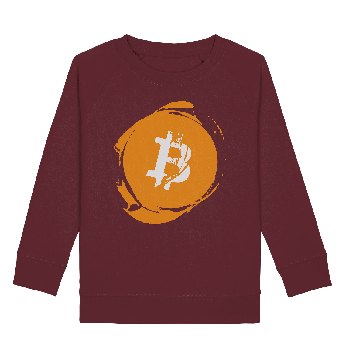 Bitcoin "Stamp"  - Kids Organic Sweatshirt
