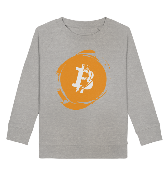 Bitcoin "Stamp"  - Kids Organic Sweatshirt