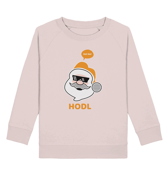 Bitcoin "Ho Ho Hodl" - Kids Organic Sweatshirt