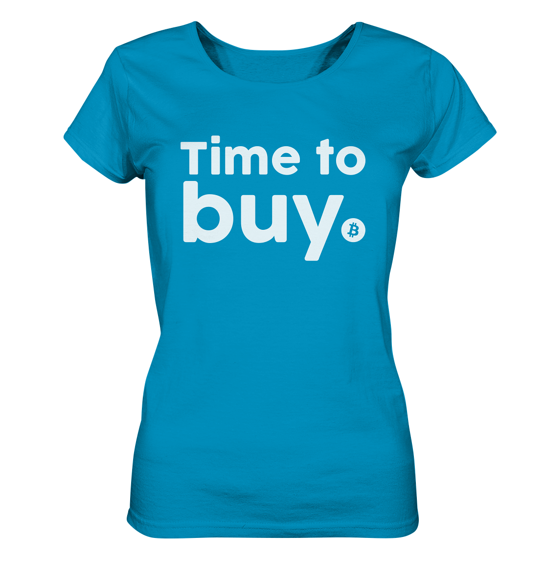 Bitcoin - Time to buy - Ladies Organic Shirt