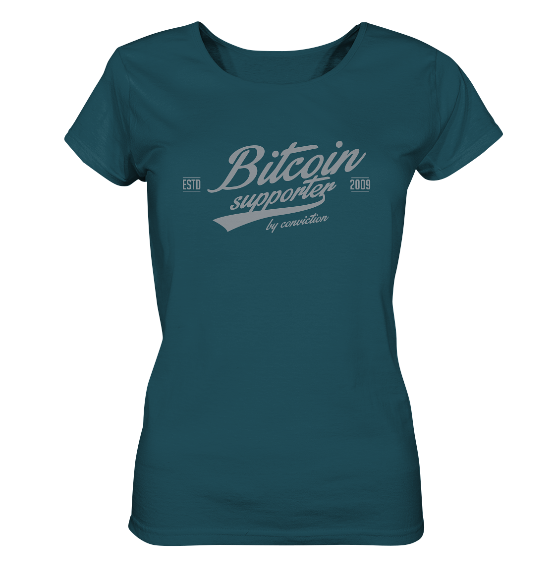 Bitcoin "supporter"  - Ladies Organic Shirt