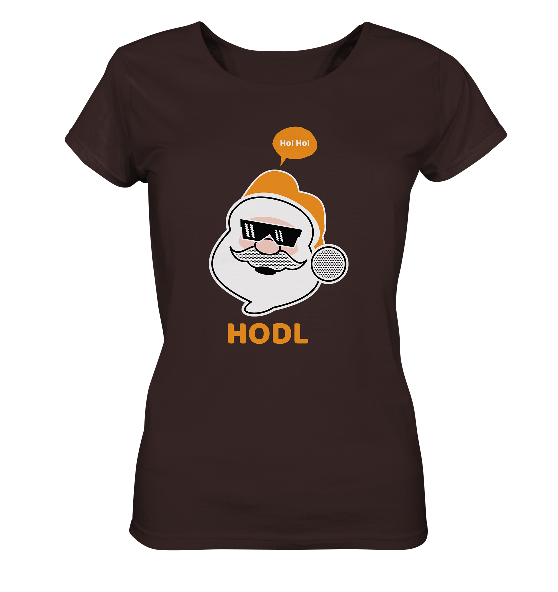 Bitcoin "Ho Ho Hodl" - Ladies Organic Shirt