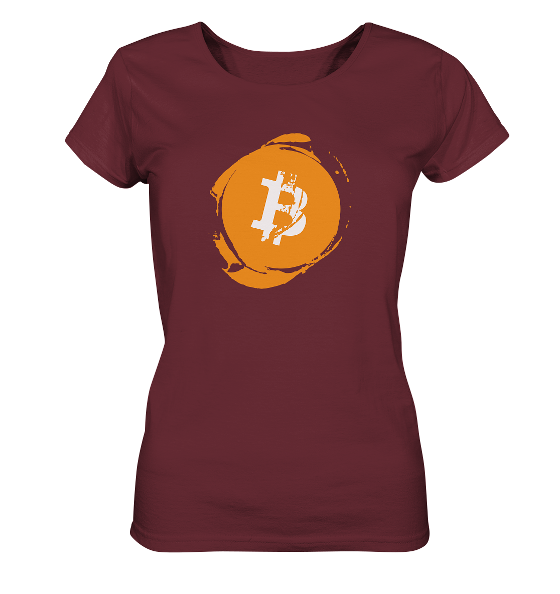 Bitcoin "Stamp"  - Ladies Organic Shirt