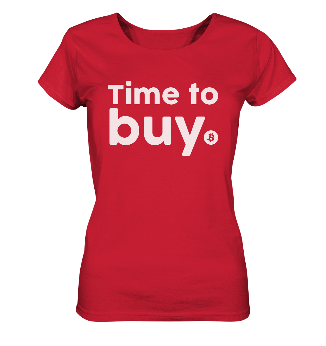 Bitcoin - Time to buy - Ladies Organic Shirt