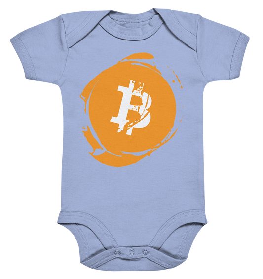 Bitcoin "Stamp"  - Organic Baby Bodysuite