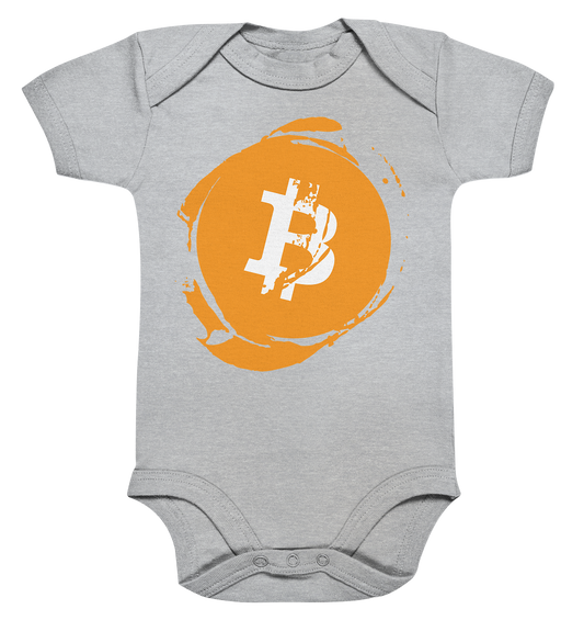 Bitcoin "Stamp"  - Organic Baby Bodysuite