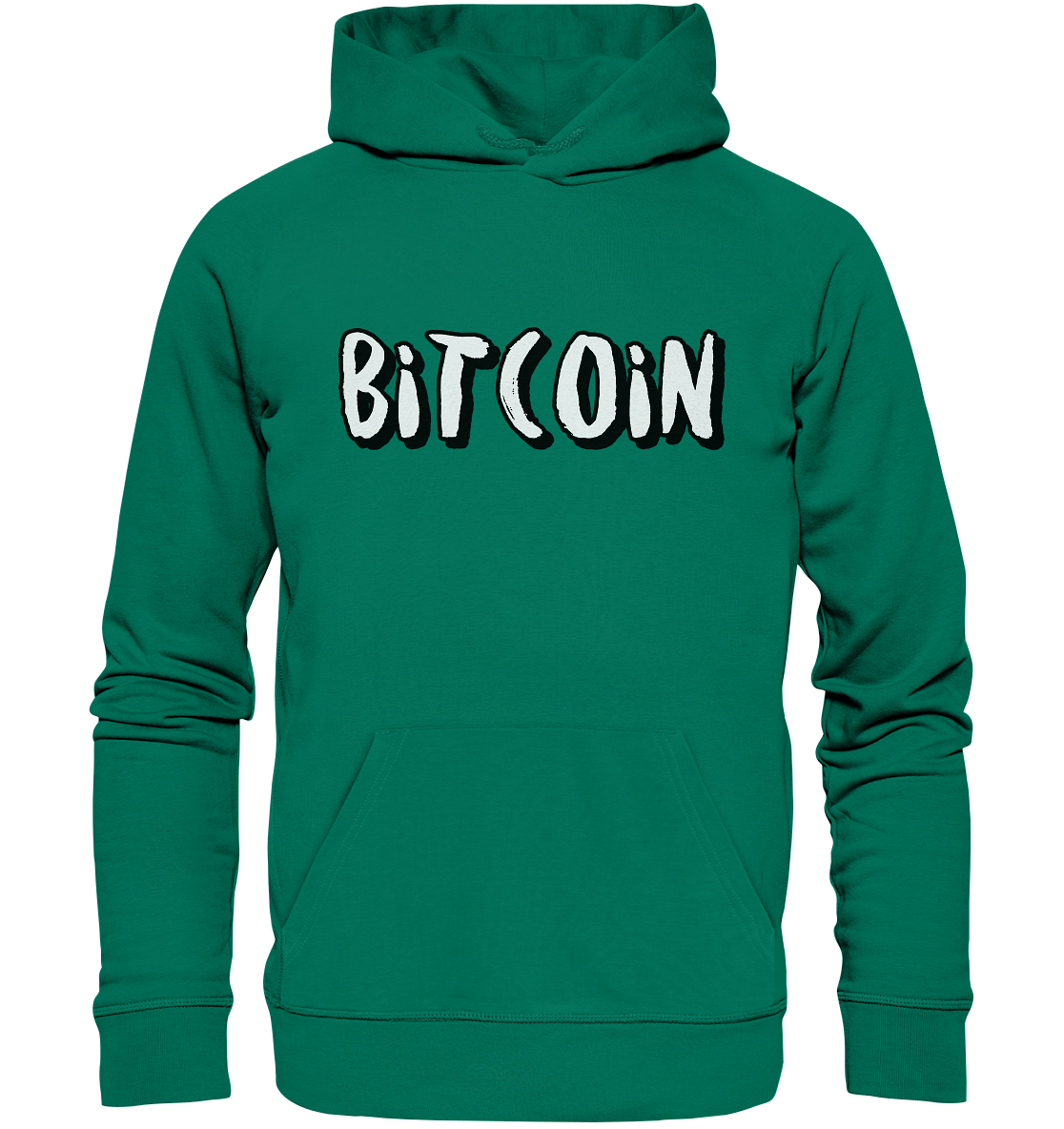 Bitcoin "typo 1"  - Organic Hoodie