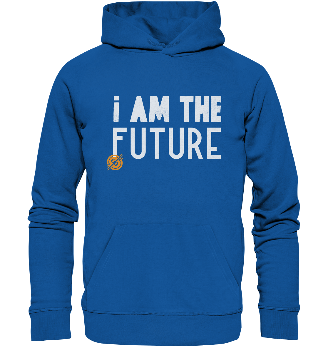 Bitcoin Hoodie "I am the future" - Organic Hoodie