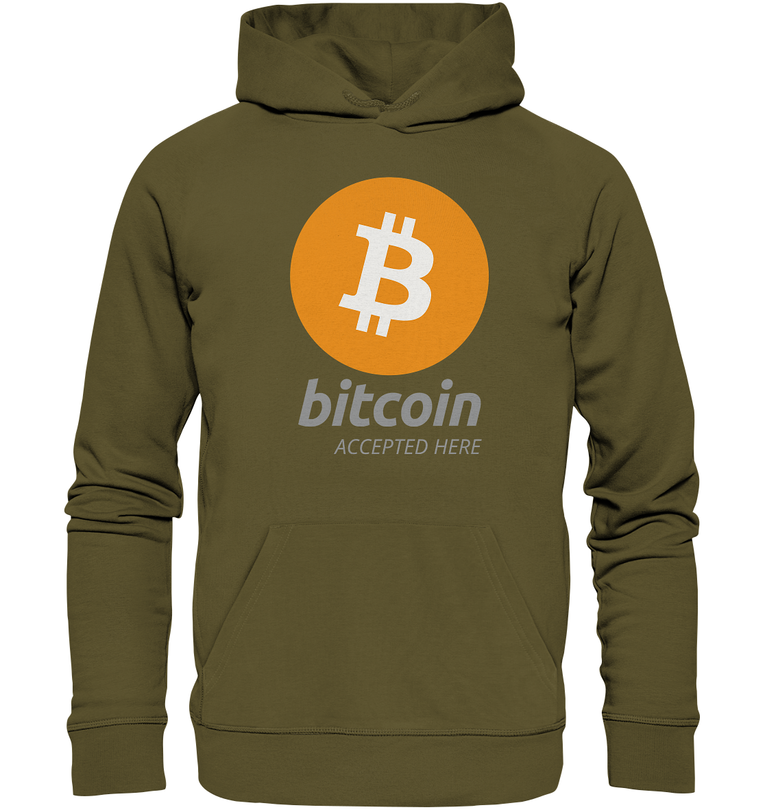 Bitcoin accepted here - Organic Hoodie