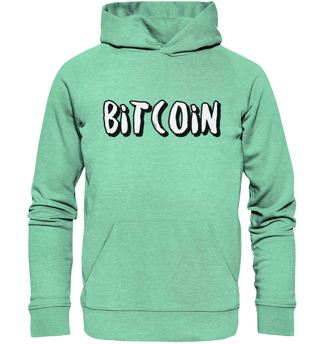 Bitcoin "typo 1"  - Organic Hoodie