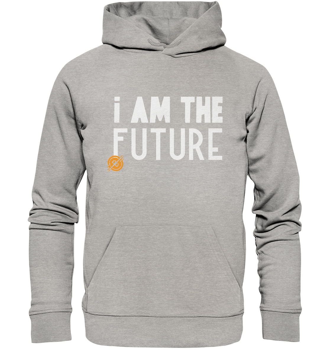 Bitcoin Hoodie "I am the future" - Organic Hoodie