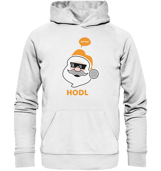 Bitcoin "Ho Ho Hodl" - Organic Hoodie