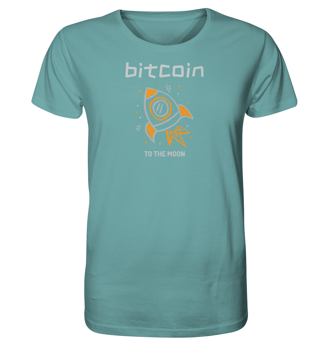 Bitcoin to the moon - Organic Shirt