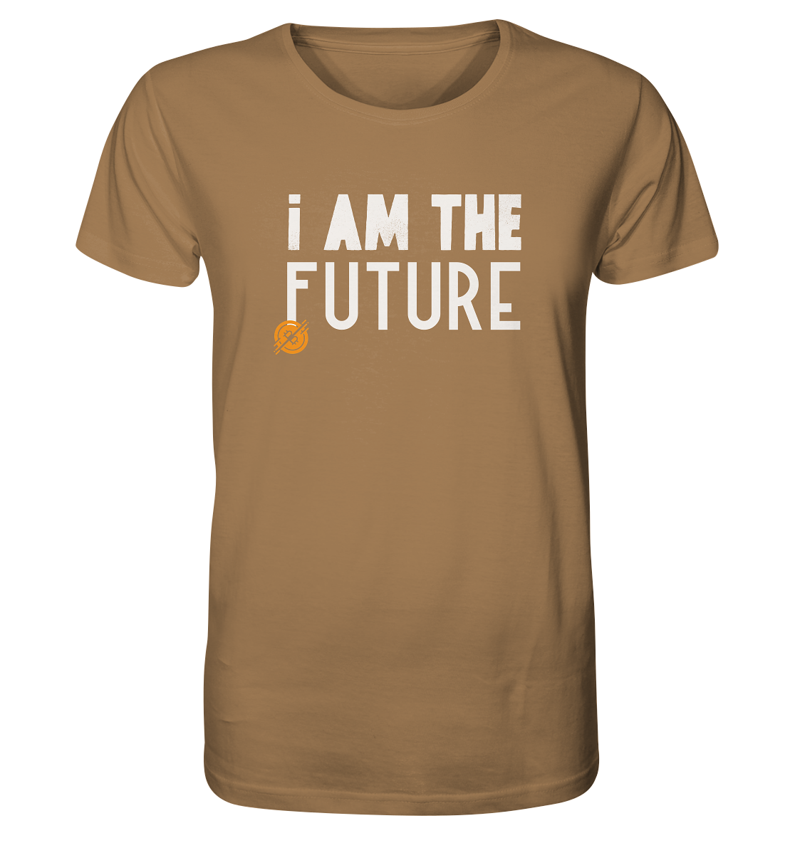 Bitcoin T-Shirt "I am the future" - Organic Shirt