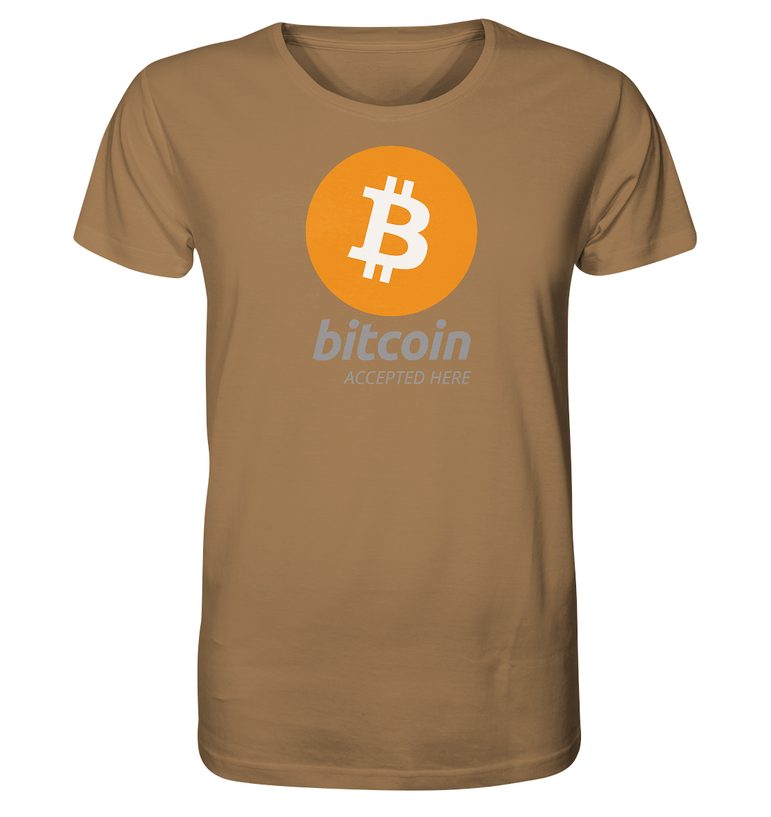 Bitcoin accepted here - Organic Shirt