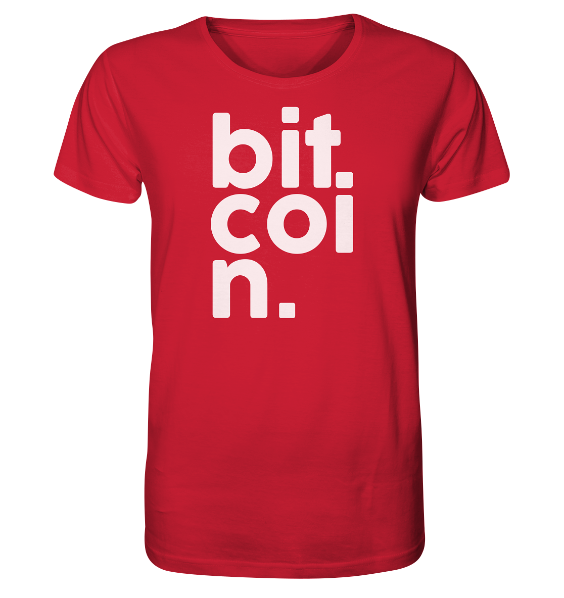 Bitcoin "bit coi n"  - Organic Shirt