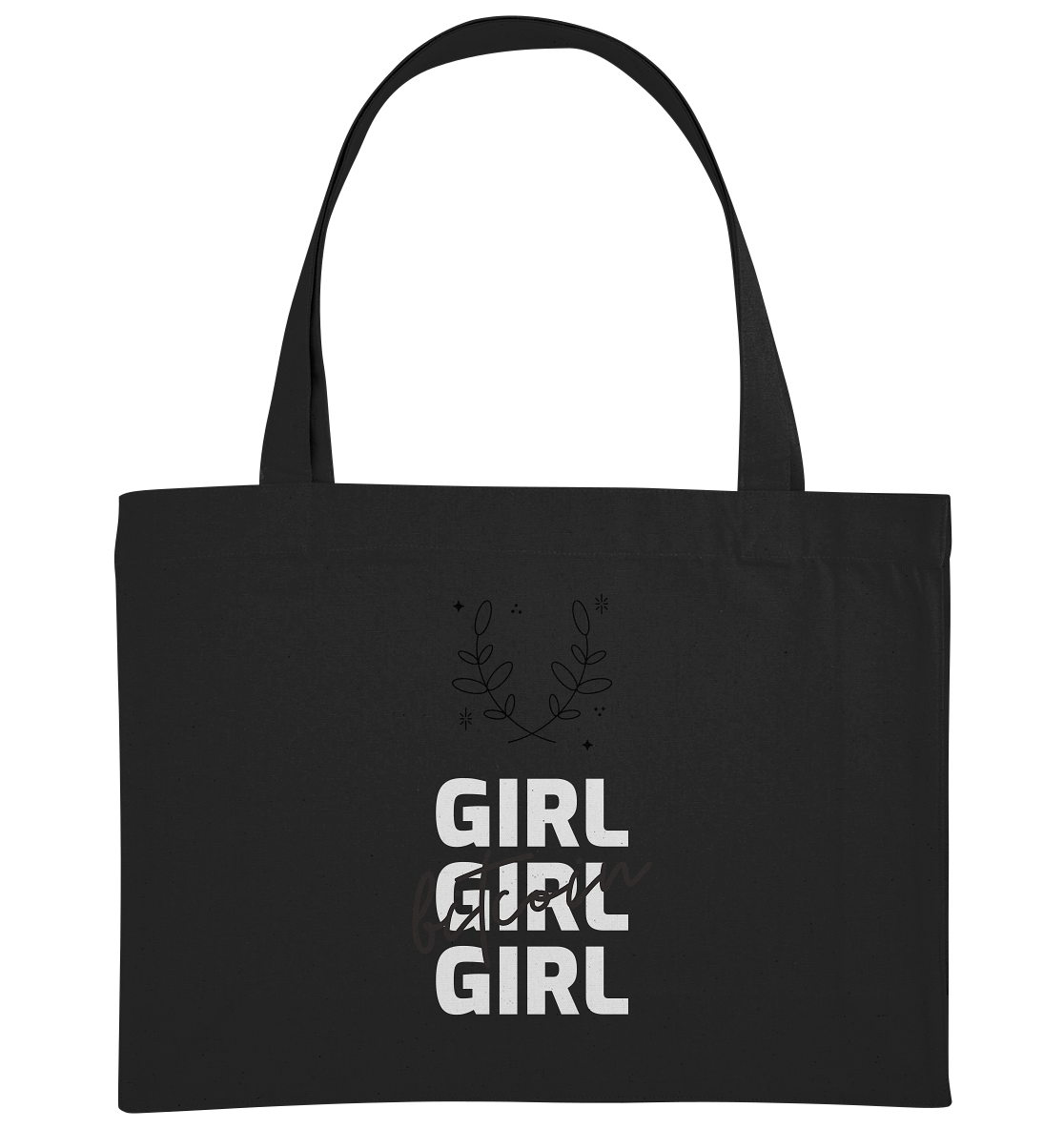 Bitcoin Girl Girl Girl  - Organic Shopping-Bag