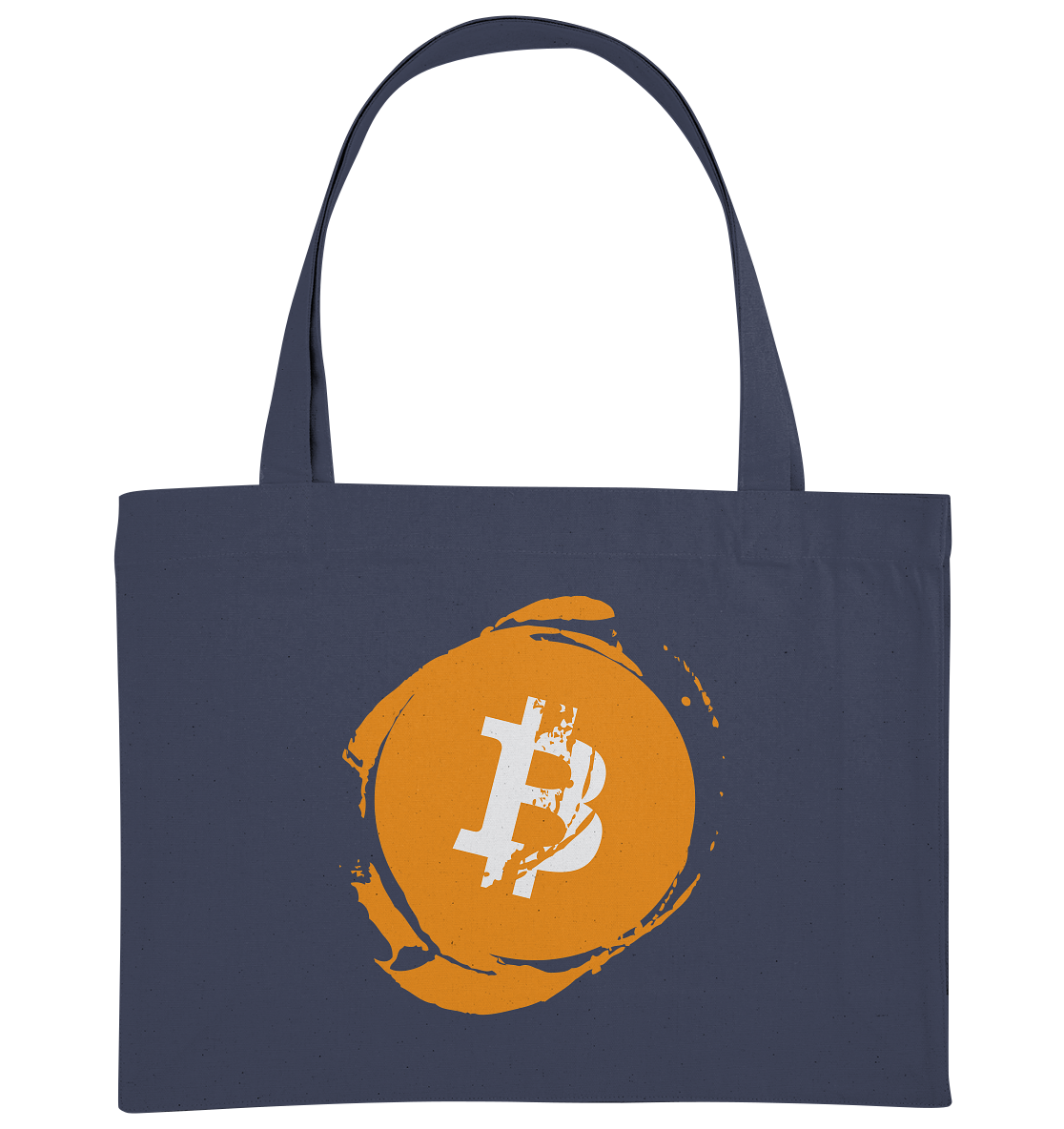 Bitcoin "Stamp"  - Organic Shopping-Bag