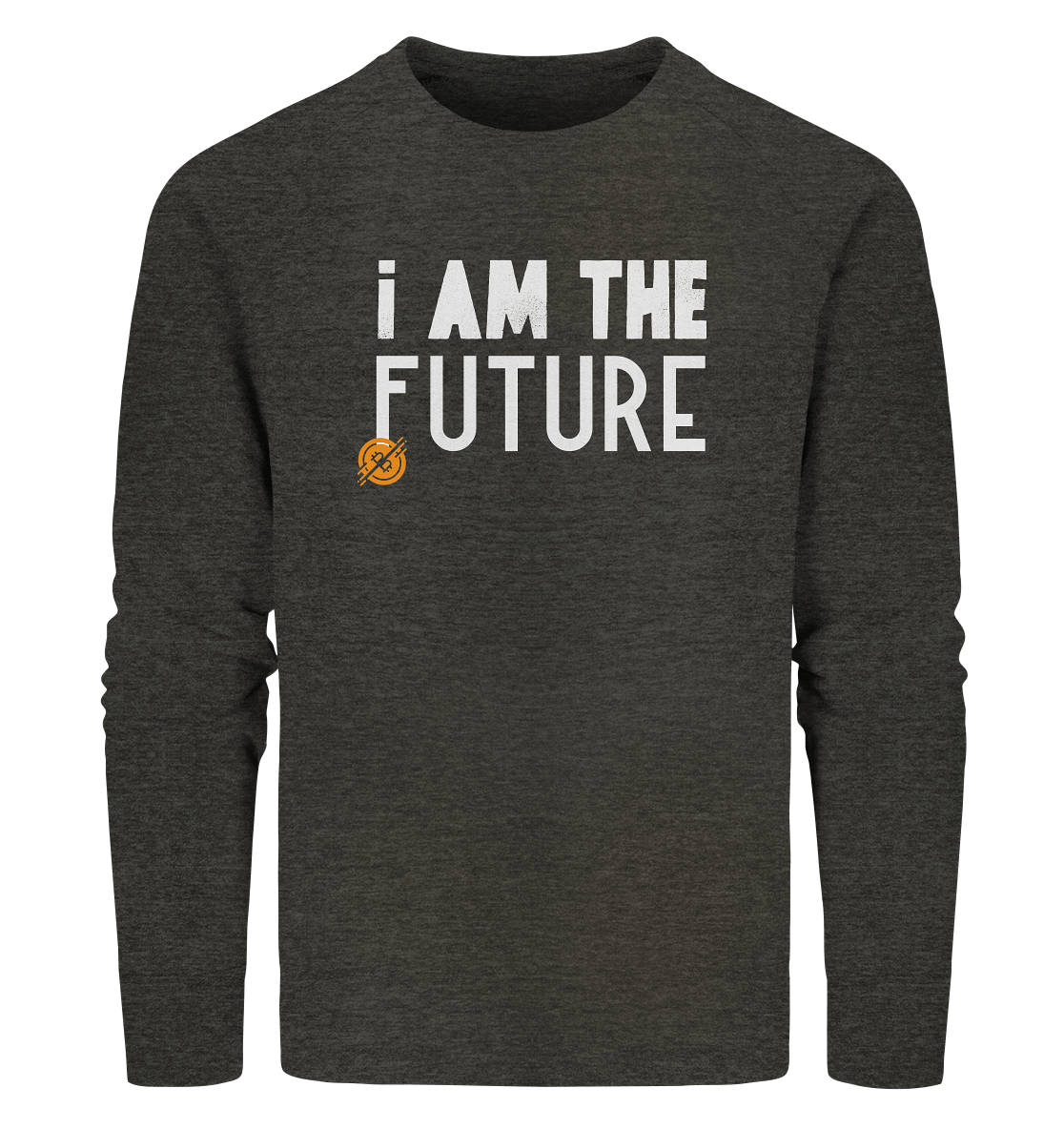 Bitcoin Sweatshirt "I am the future" - Organic Sweatshirt