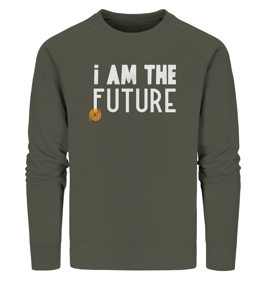 Bitcoin Sweatshirt "I am the future" - Organic Sweatshirt