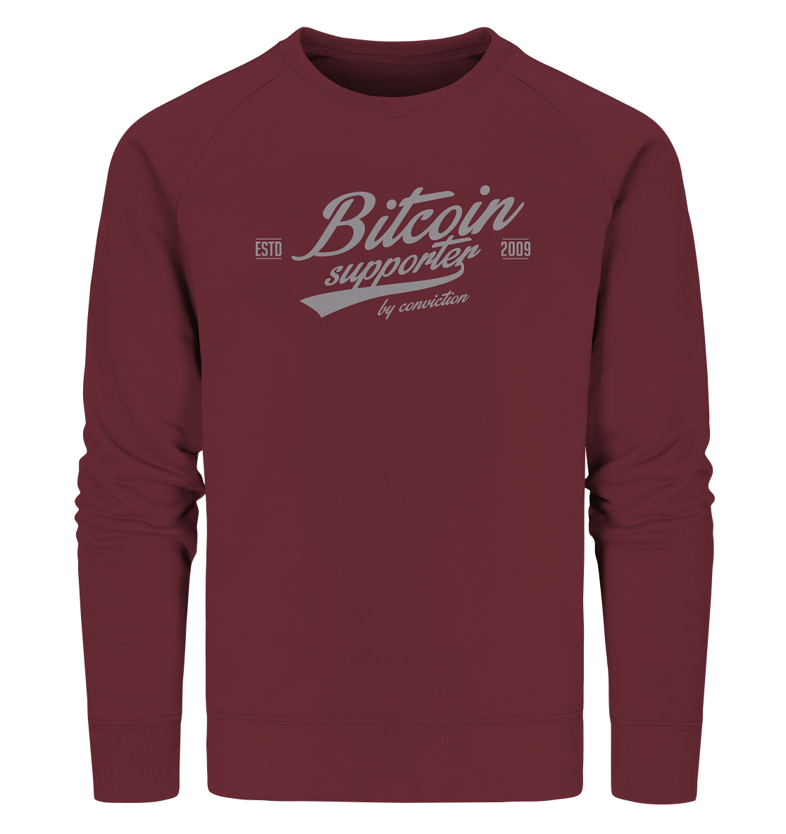 Bitcoin "supporter"  - Organic Sweatshirt