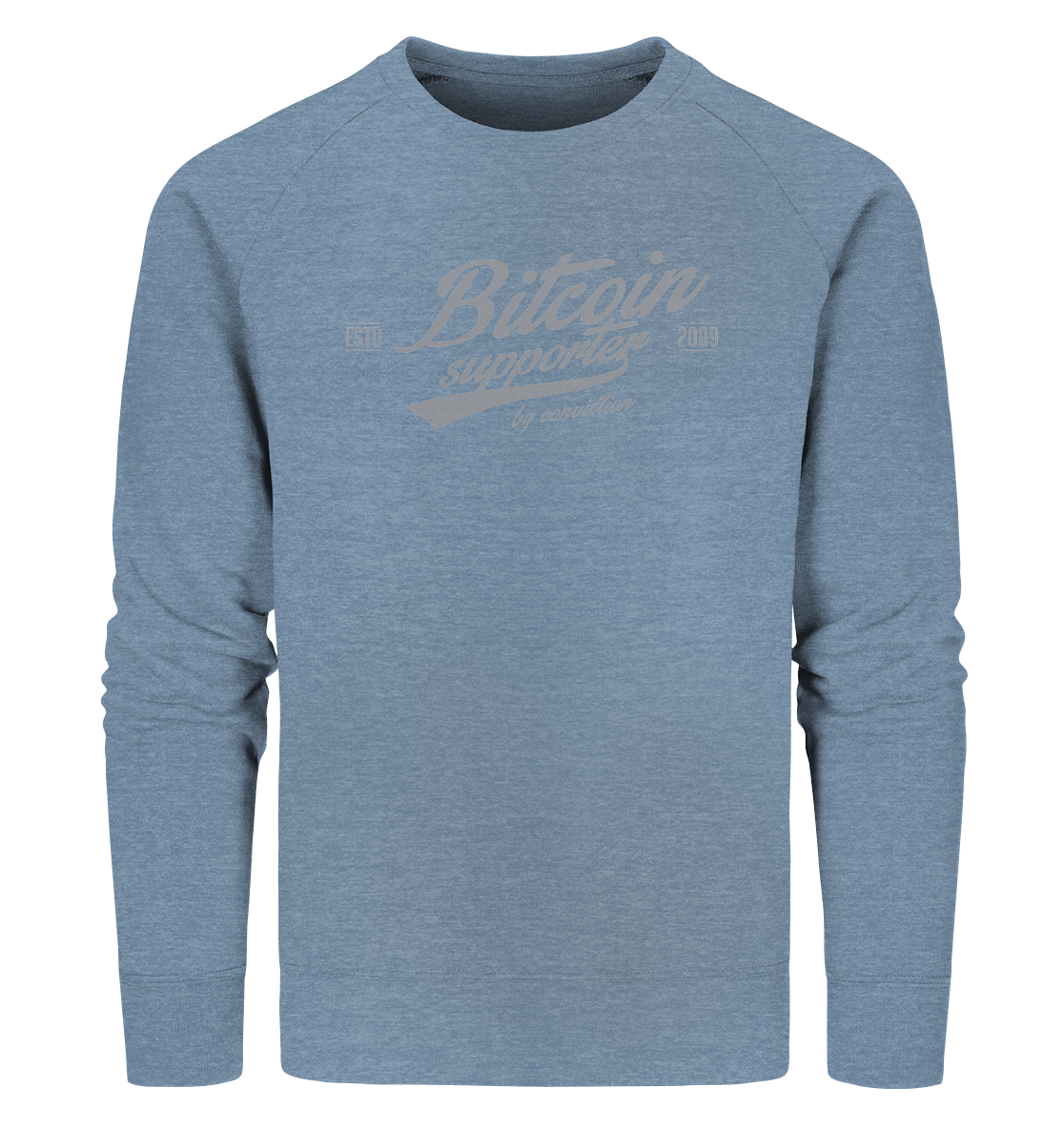 Bitcoin "supporter"  - Organic Sweatshirt