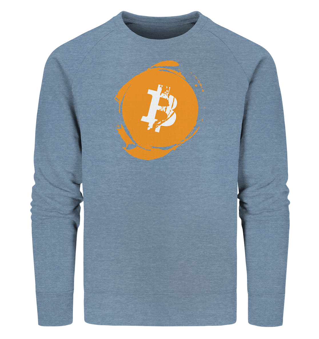 Bitcoin "Stamp"  - Organic Sweatshirt