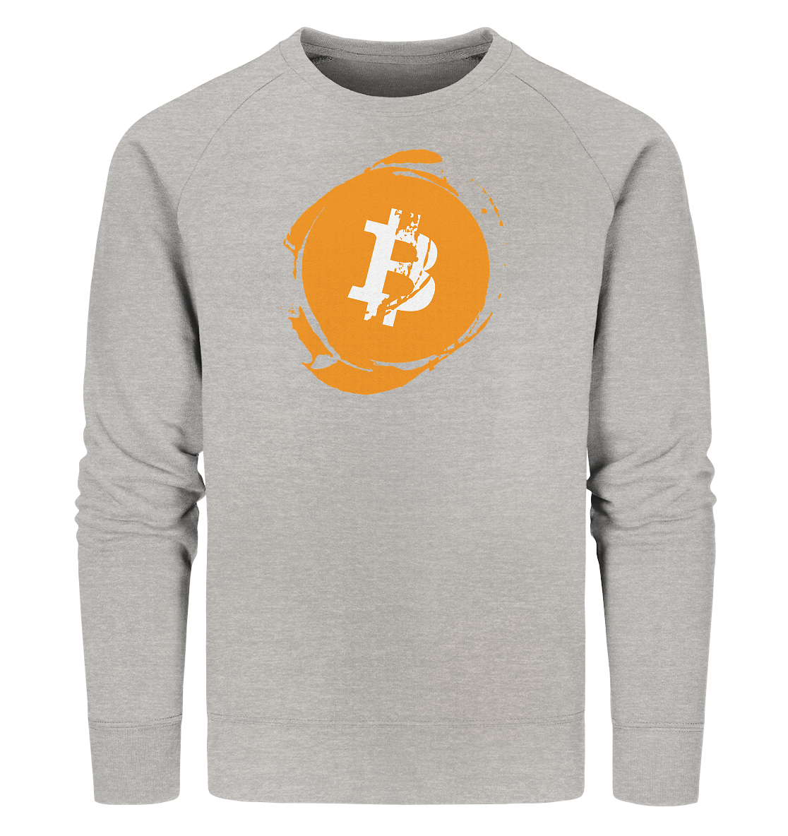 Bitcoin "Stamp"  - Organic Sweatshirt