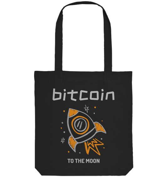 Bitcoin to the moon - Organic Tote-Bag