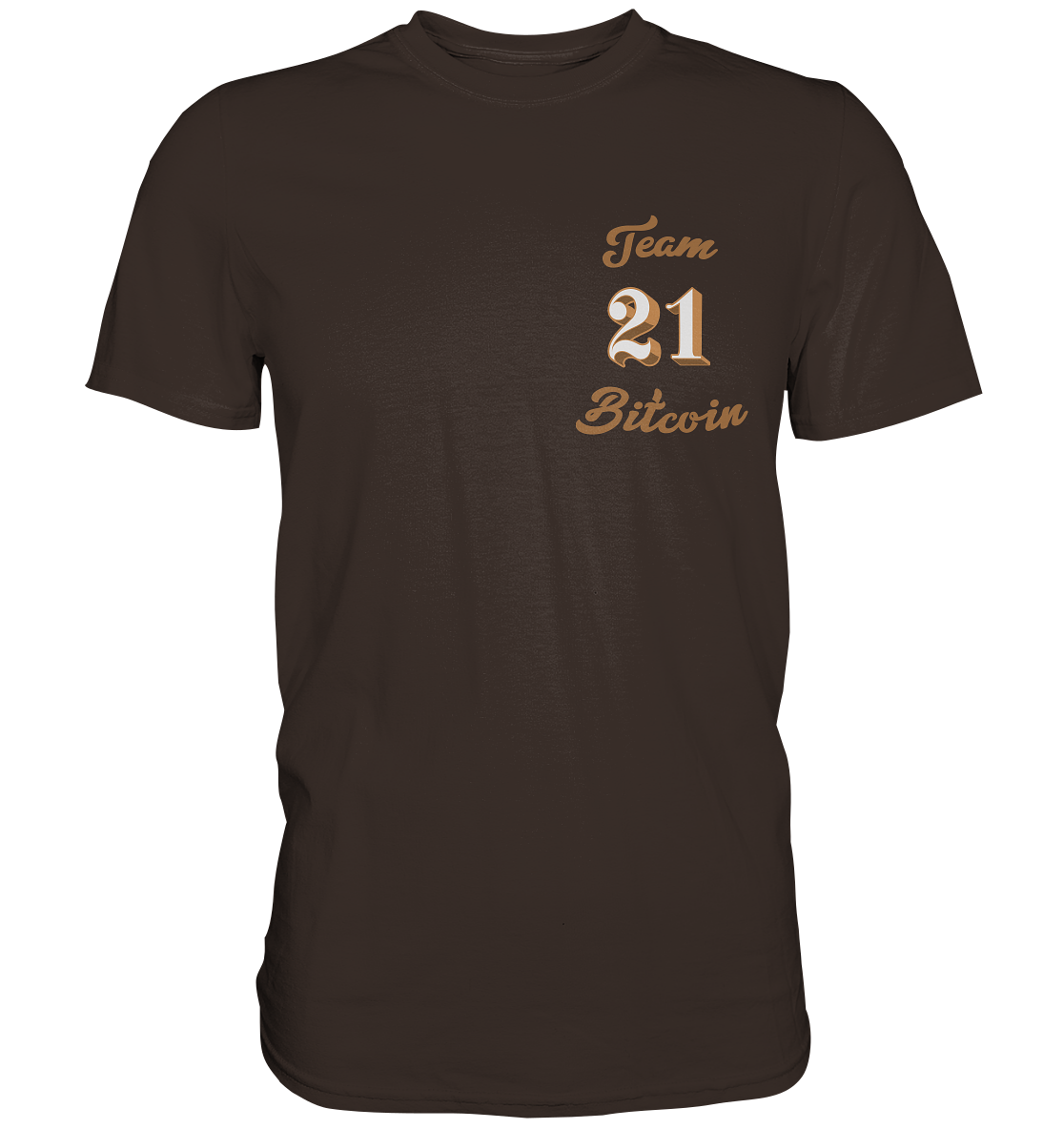Bitcoin T-Shirt "Team Bitcoin 21" - Premium T-Shirt