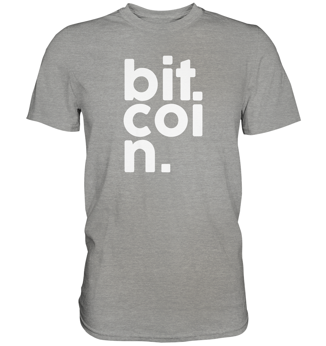 Bitcoin "bit coi n"  - Premium Shirt