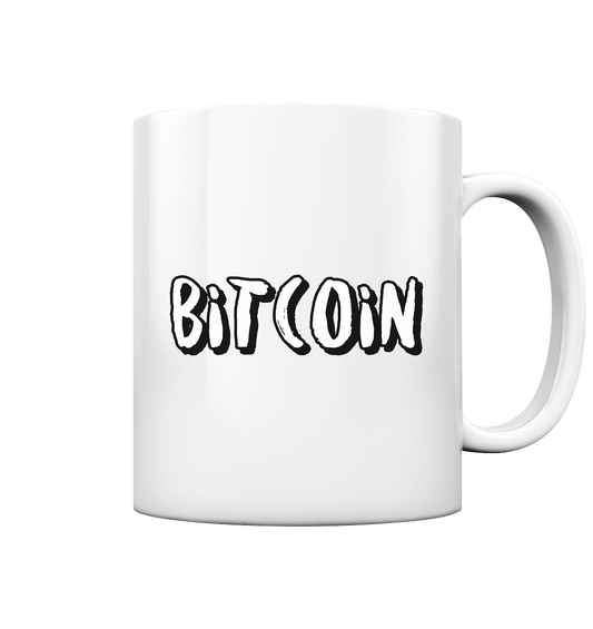 Bitcoin "typo 1"  - Tasse glossy